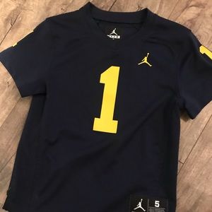 #1 Michigan Wolverines Nike Toddler Jersey